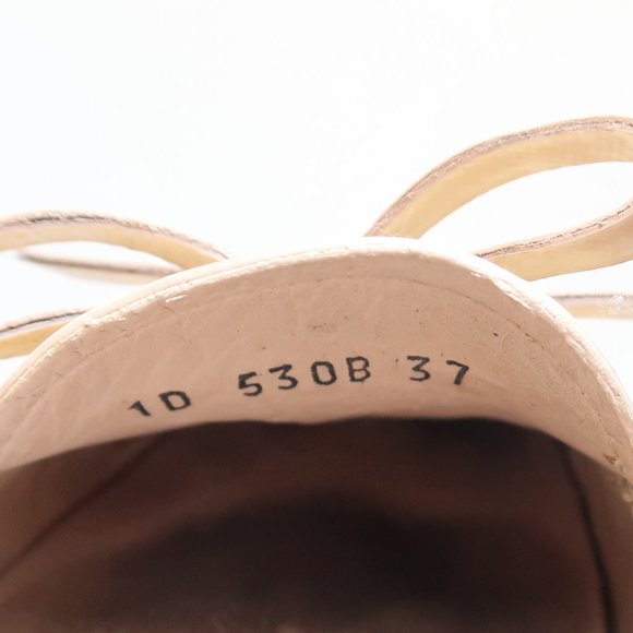 AUTHENTIC Prada Cream Leather Bow Detail Driving Loafers / Flat Slip On Shoes 7 - Picture 8 of 16